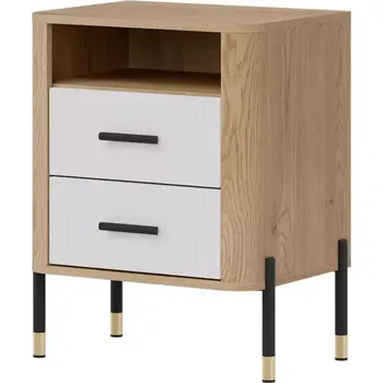 Ložnicová sestava Noční stolek Dante Dt22 dub cremona/bílá