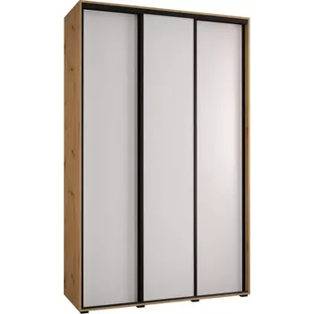 Předsíňová stěna Skříň 45 Canaris 1 150 artisan/bílá/černá