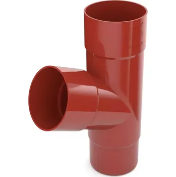 okap Svodová odbočka 63/63/63 mm Bryza červená