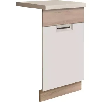 Dvířka na vestavnou myčku Favorit ZM45 sonoma/white