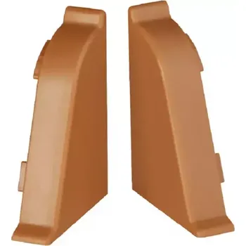 Kuchyňská pracovní deska Koncovka pravá pro lištu k pracovní desce BL44 dub szkocki 125