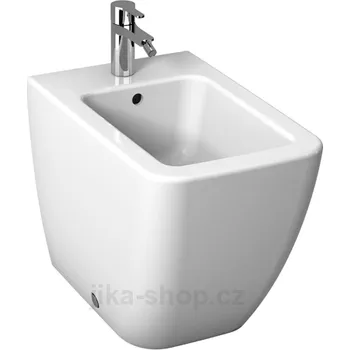 Bidet JIKA Pure bidet stojící Varianta: s otvorem pro vodovodní baterii/s postranními otvory, MATERIAL: s povrchovou úpravou JIKA-PERLA