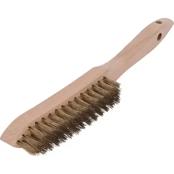 Drátěný kartáč Drátěný kartáč mosaz, 3 řadový