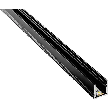 Příslušenství pro LED osvětlení Barthelme 62399101_9005 LED profil, hliník, (d x š x v) 1000 x 18.4 x 19.7 mm, 1 m