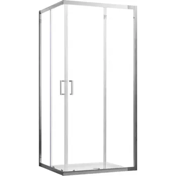Sprchový kout čtvercový Mika 80x80x190 chrom