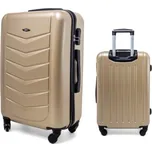 JAKS Cestovní kufry 520 Pro Barevné varianty: zlatá XL + kosmetická taška zdarma