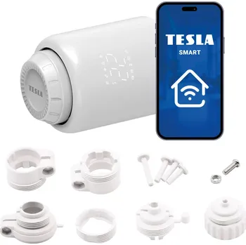 Hlavice pro radiátor TESLA Zigbee SV60 - smart termostatická hlavice