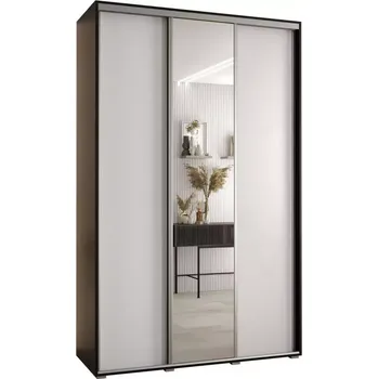 Předsíňová stěna Skříň 45 Canaris 3 180 černá/bílá/silver