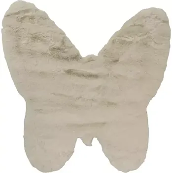 Koberec Koberec Rabbit Fur Timmy-F 0,8/0,8 Tfc3 Motyl, béžový