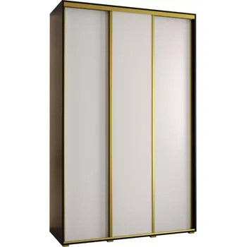 Předsíňová stěna Skříň 45 Canaris 1 170 černá/bílá/gold