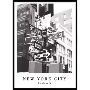 Obraz Obraz Framepick 50x70 FP035 Broadway Street