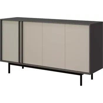 Kancelářská sestava Komoda 160 Alsy 6 béžová světlý/antracit