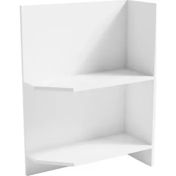 Kuchyňská skříňka Sycylia D25pz Pravá Bílá/Borovice Andersen