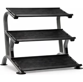 Stojan na jednoruční činky třířadý (Stojan na činky HEXA)