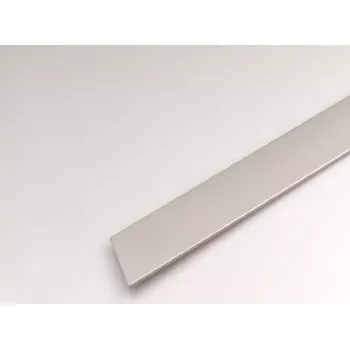 Stavební profil Profil plohý hliník stříbrný 20x2000
