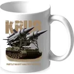 Hrnek Striker Protiletadlový raketový komplet KRUG - bílý