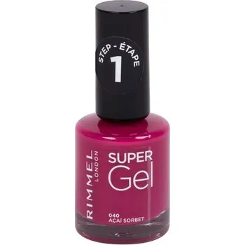 Rimmel Super Gel STEP1 - Gelový lak na nehty 12 ml - 010 Coco Suga