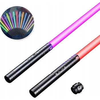 Laserový meč pro děti, světelný meč pro děti, světelný meč 2v1 RGB