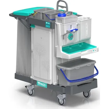 Úklidový vozík TTS Italy Úklidový vozík Magic Line 700S Vnitřní vaničky: ne, Příruční kbelík/košík: bez