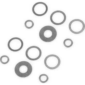 Modelářství S10 Blast - Ocelové podložky diferenciálu, 2 sety