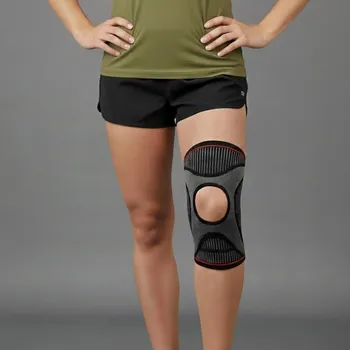 Kompresní bandáž na koleno Sibote ST-7212 s otvorem na čéšku