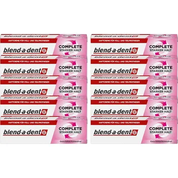 Lepidlo na zuby Blend-a-dent bez příchuti Neutral 10x47 g