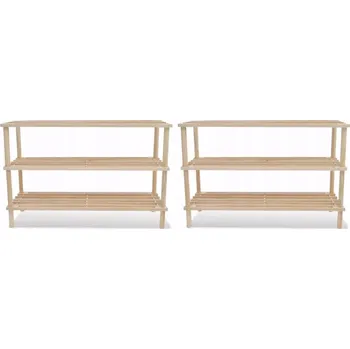 Botník Botník VidaXL 74 x 48,5 x 26 cm dub přírodní