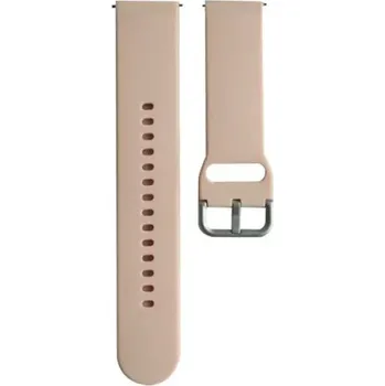 Řemínek na hodinky Řemínek silikonový ALIGATOR 22mm, béžový