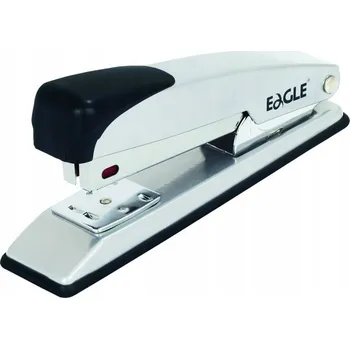 Kancelářská sešívačka Eagle, černá, silné sešívání, kapacita 20 listů, černá