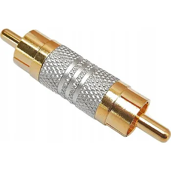 RCA cinch konektor dvojitý samec