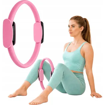 Obruč na Jógu Pilates Cvičení Kruh Ring Fitness Kolečko 38 Cm