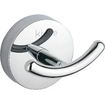 Držák na ručník kielle Oudee - Háček dvojitý, chrom 40602090