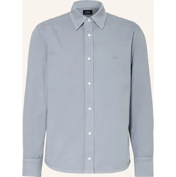 Pánská košile A.P.C. Pánská Košile Comfort Fit, černošedá, 44