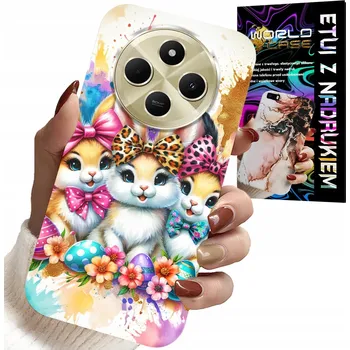 Pouzdro na mobilní telefon POUZDRO PRO XIAOMI REDMI 14C 4G - ZAJÍČCI, VÁNOCE, KRÁLÍK, Velikonoce