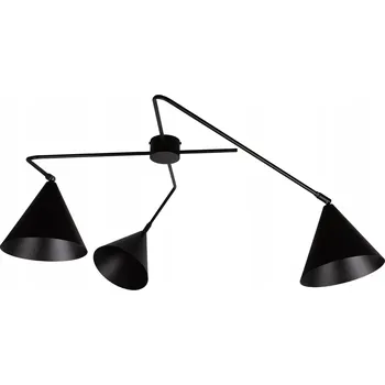 Stropní Svítidlo GALAXY 3 stropní svítidlo černý Sigma