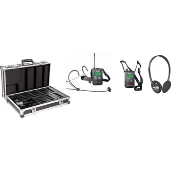 Mikrofon MIPRO MTG-100C-20 Tour Guide Kit 2 - Sada pro 20 posluchačů