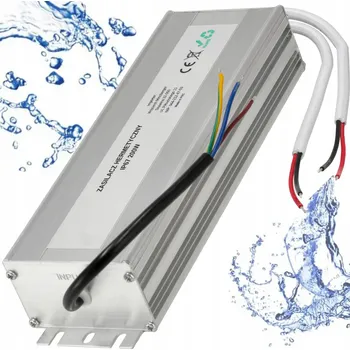 Napájecí zdroj pro osvětlení Berge LED hermetický zdroj - 24V - 200W - 8,33A - IP67