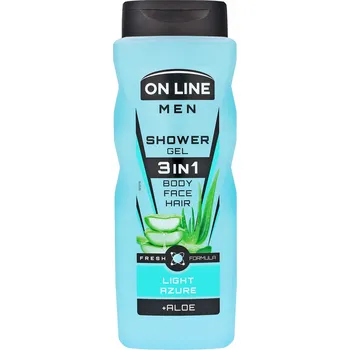 Sprchový gel Pánský sprchový gel 3v1 Light Azure 410 ml