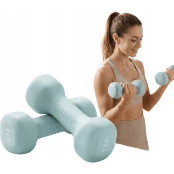 Sada vinylových činek 2x2 kg Fitness závaží Domácí Trénink Ruce