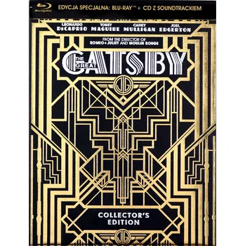 Blu-ray film Wielki Gatsby. Edycja kolekcjonerska z muzyką... Blu-ray disk