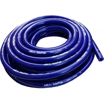 Silikonová mléčná hadice Milkrite ⌀ 16 x 27 mm, modrá - 1m