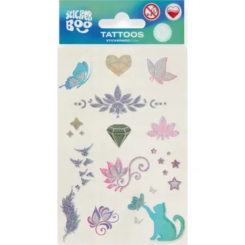 Tetování Tetování Sticker Boo 13 ks