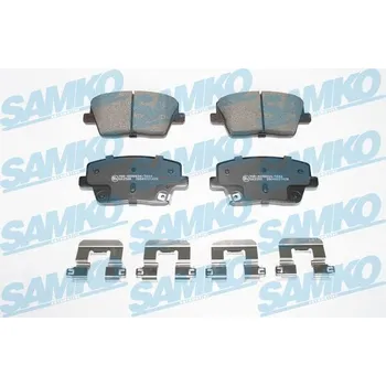 Brzdová destička BRZDOVÉ DESTIČKY ZADNÍ 5SP2142K SAMKO HYUNDAI I30
