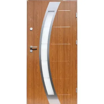 Vchodové dveře Vchodové dveře Cordoba 01 90P Zlatý Dub otevírající se dovnitř