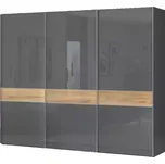 Skříň 3d Onyx pk281/on pacific walnut/anthracit