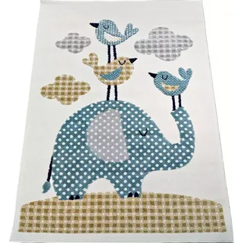 Koberec Koberec Quincey 1,25/1,7 A2716b Ojf tyrkysový/krémový