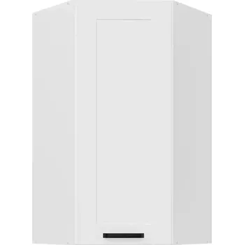 Kuchyňská skříňka Luna bílý matná/bílý 60x60 GN-108 1F (45°)