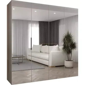 Předsíňová stěna Skříň Marbella III 200 kašmír/černá