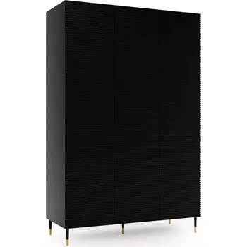 Šatní skříň Skříň Imperial I07 3D černá
