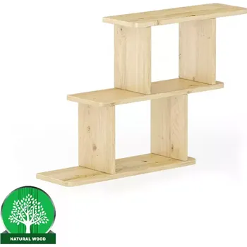 Obývací stěna Polička borovice PK105-90x58x20 přírodní